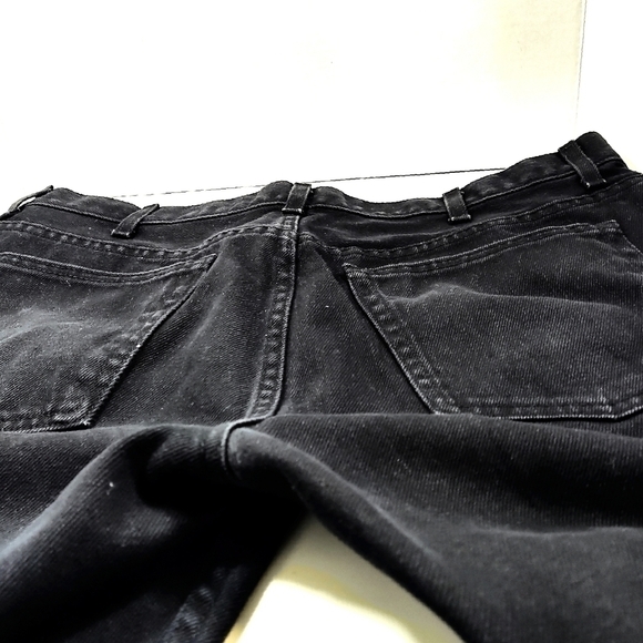 George men's regular black jeans Size: 38X30 - Picture 5 of 5